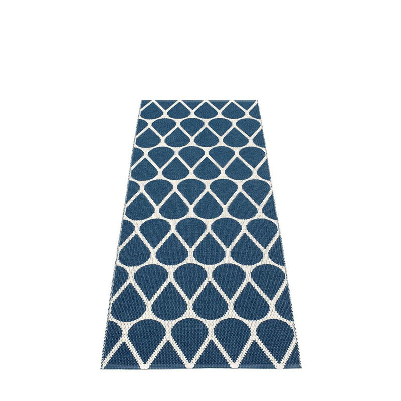 Tapis bleu océan / ivoire Otis