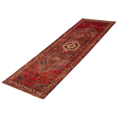 Azoriah One-of-a-Kind Runner 3'3" X 10' 1990s Runner Wool Area Rug