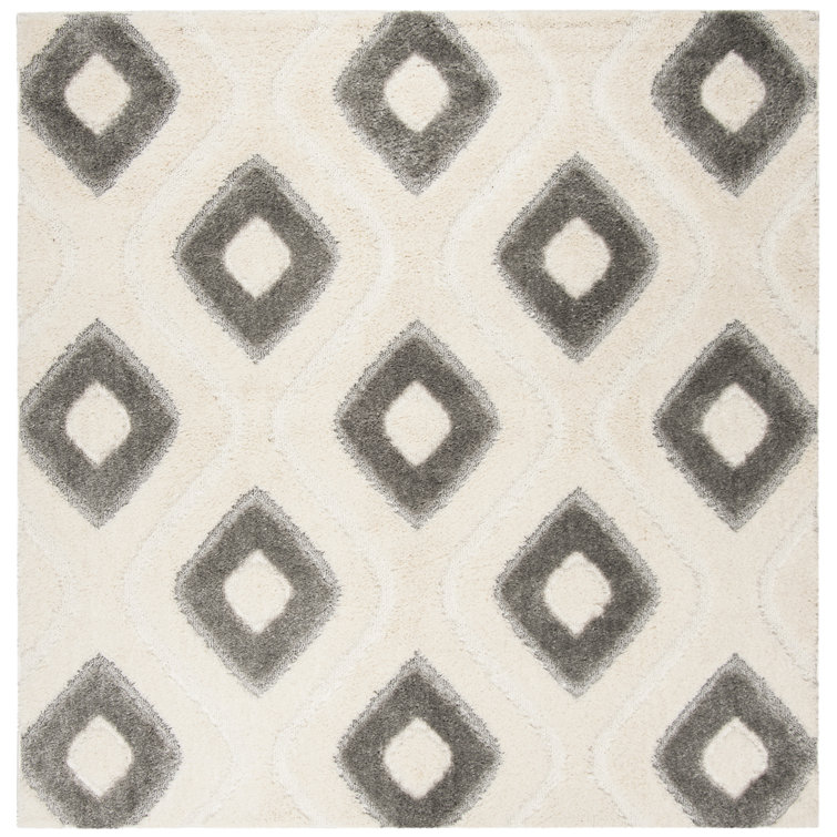 Ashburnham Olympia Shag Performance Geometric Rug