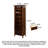 Retro Shangtong Solid Wood Storage Floor Cabinet