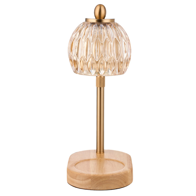 USB Desk, Natural/Gold