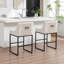Tabouret de comptoir rembourré Charney-635709213