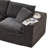 Modern Chenille Cloud Boneless Sectional Sofa-1236376316