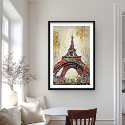 Abstrait tour Eiffel abstraite