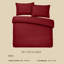 Imperial Homeware London Microfiber Striped Duvet Cover Set with Pillowcases Included-116167080-116167084