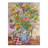 'Flower Power in Pot' Acrylic Painting Print on Wrapped Canvas-31975106