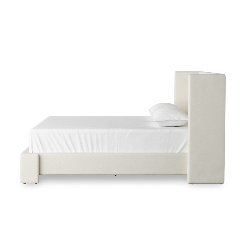 SOPHIA 1 Upholstered Wingback Bed, King
