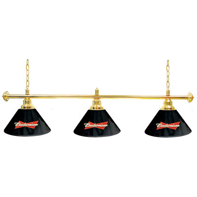 Budweiser 3 - Light Pool Table Lights Pendant