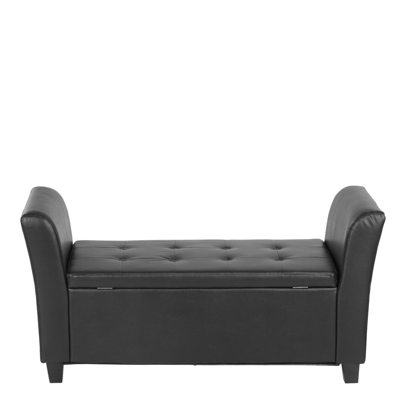 Ashley Storage Bench, Black