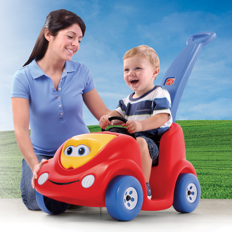 Red Anniversary Edition Push Around Buggy with Handle