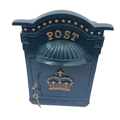 Kemah Metal Wall Mounted Post Box