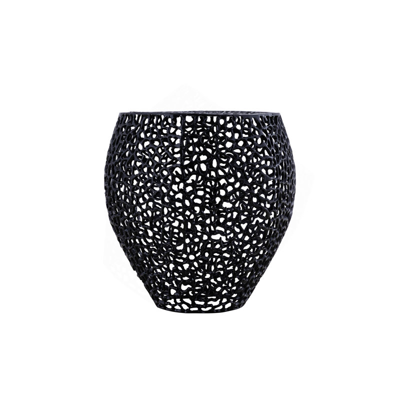 Table d'appoint moderne ET3403-18 noir, Noir