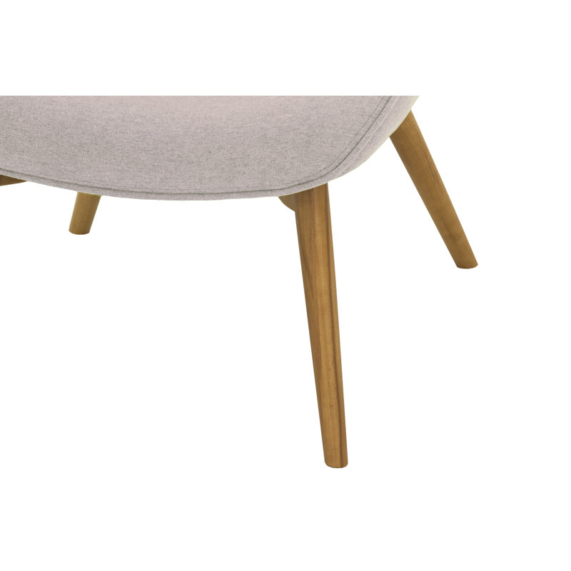 Rockwell Upholstered Accent Chair, Light Grey