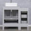 Ensemble de meuble-lavabo simple 3 po avec lavabo vasque, robinet, bonde 3 po 3-64791117