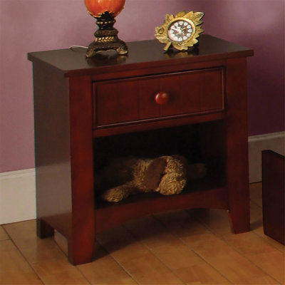Charmante table de chevet avec tiroirs spacieux et fabrication robuste, un compagnon de chambre à coucher parfait pour la vie organisée.