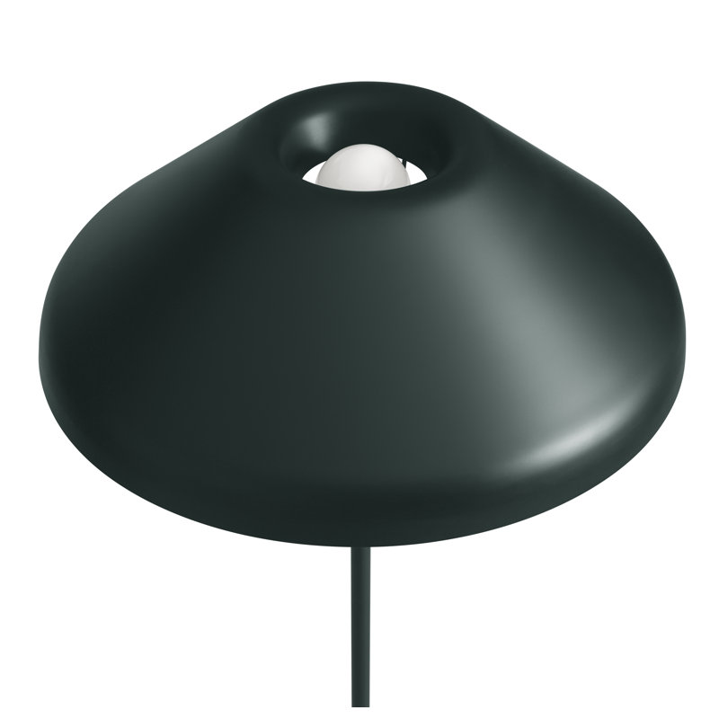 Beau Floor Lamp, Navy Green, Navy Green/White Carrara Marble
