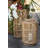 20.75'' H Wood Floor Lantern