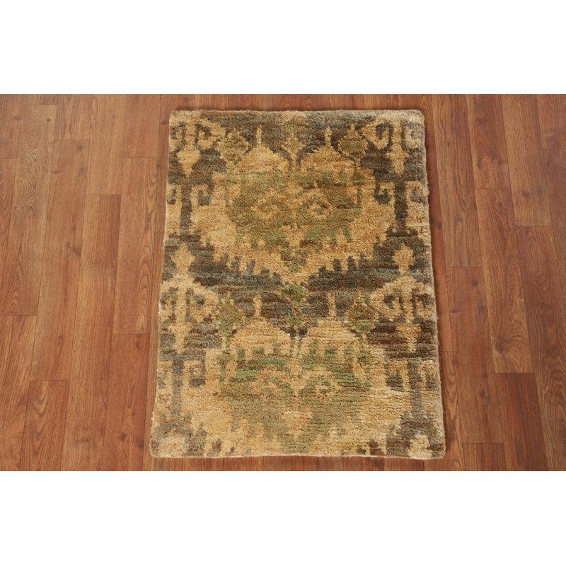 Tapis oriental marocain abstrait 2x3
