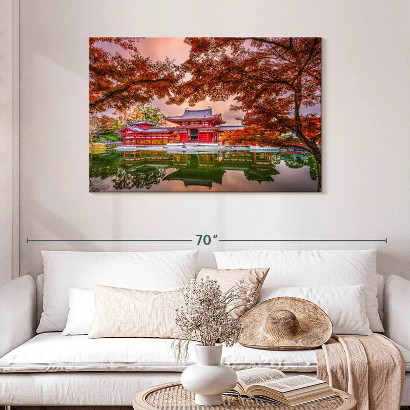 Temple Adella Byodoin, H 30 po x l 45 po