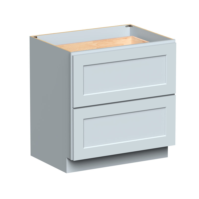 CASAINC Ready-to-Assemble W33"x D24"x H34.5" Kitchen Drawer Base Cabinet