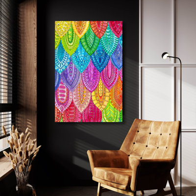 Epic Art 'Scales' By Hello Angel Acrylic Glass Wal " Scales " by Hello Angel