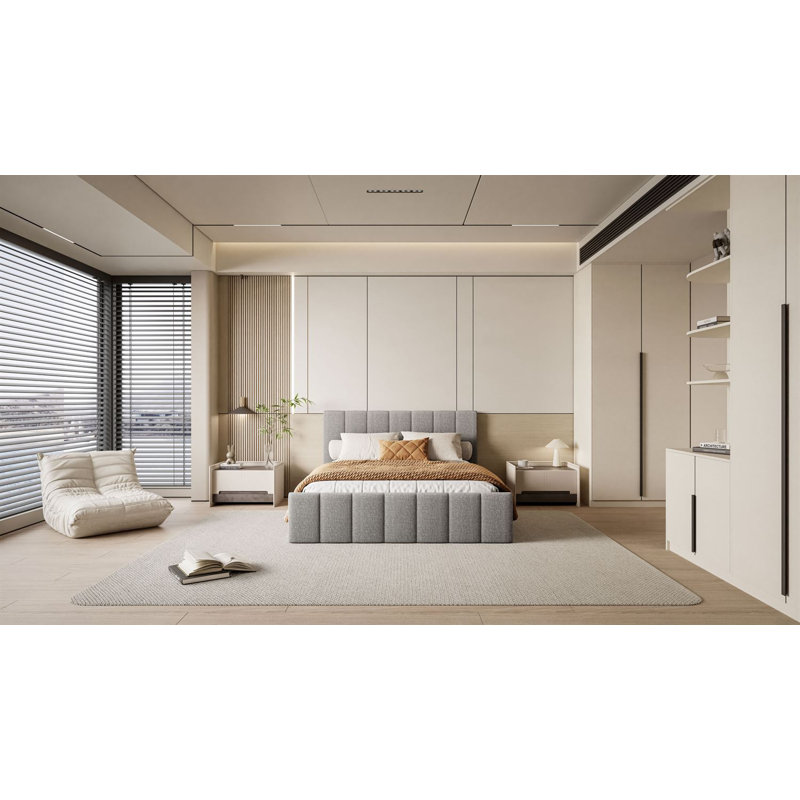 Upholstered Bed, Inari , 180cm W x 200cm L
