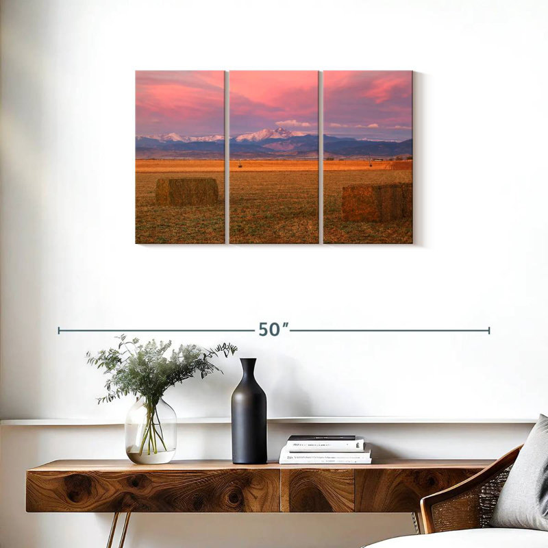 Alvord Longs Peak Harvest, 20" H x 33" W