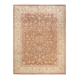 Classic One-of-a-Kind 9' 1" X 12' 1" Hand Knotted Area Rug