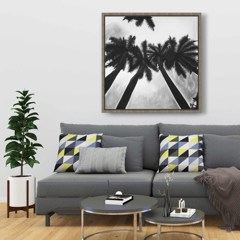 Palmiers monochromes