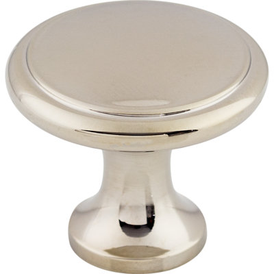 Ringed 1 1/8" Diameter Round Knob