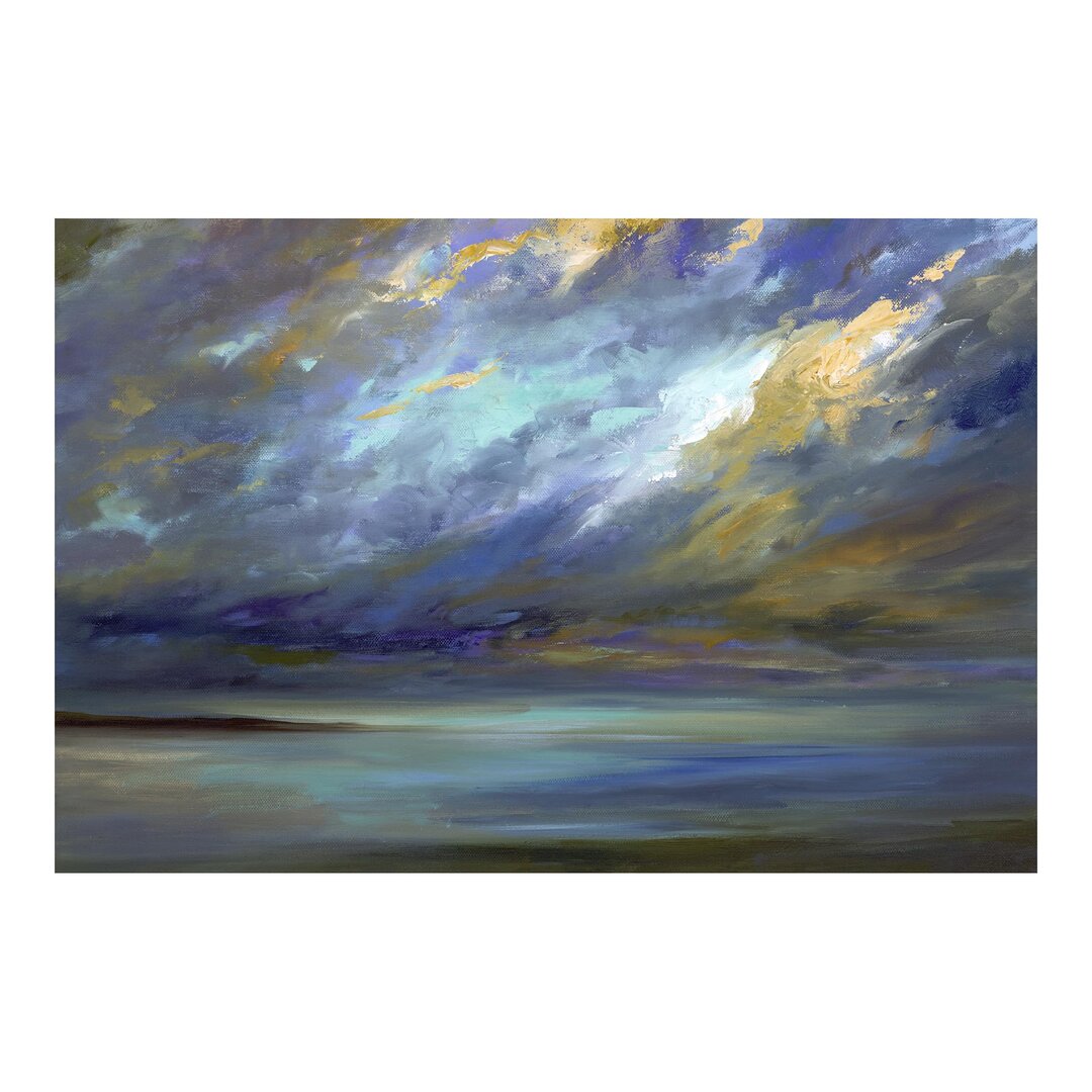 Strukturierte Tapete Sky over the Coast 3,2 m x 480 cm