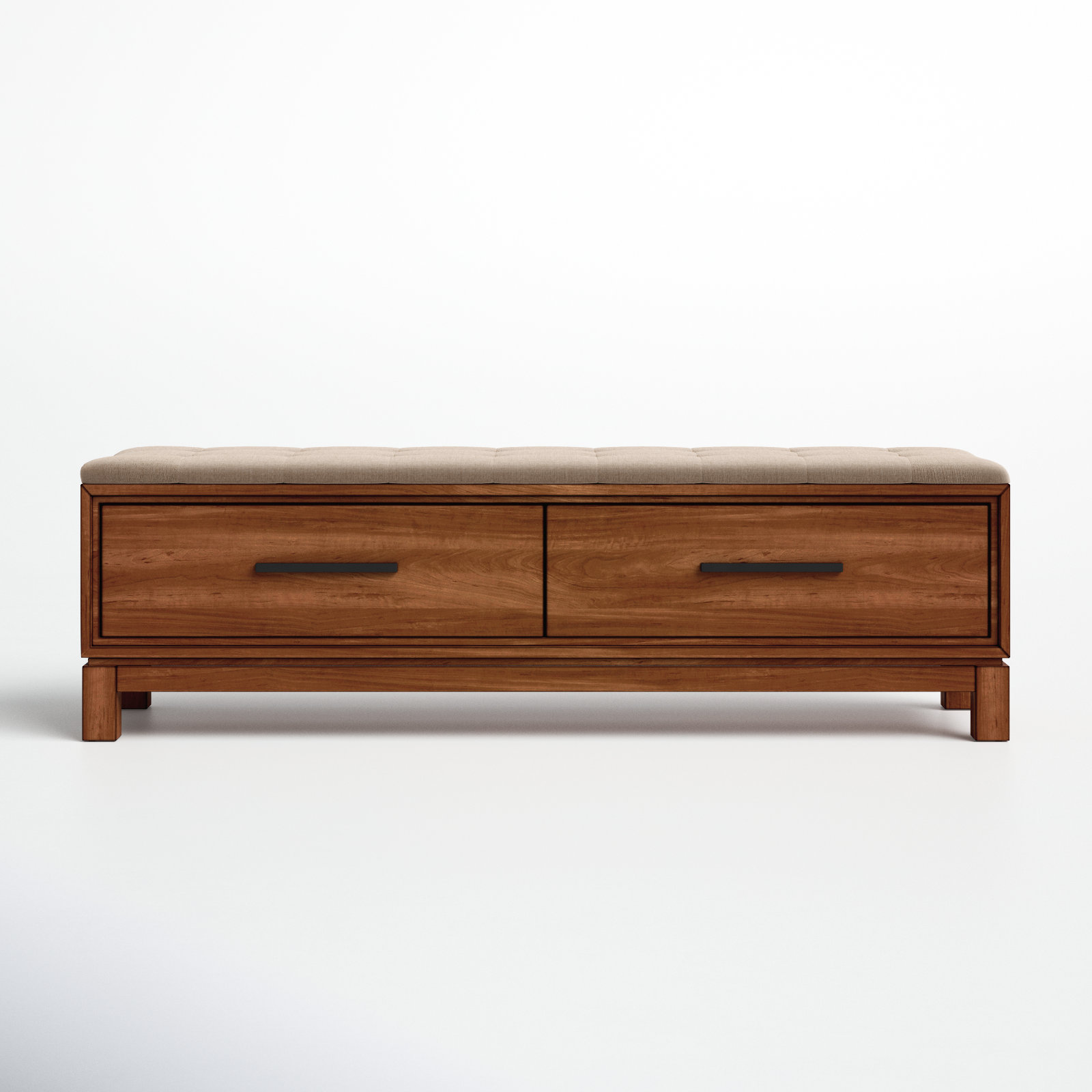 Joss & Main Wrightia Upholstered Drawers Storage Bench & Reviews | Joss & Main