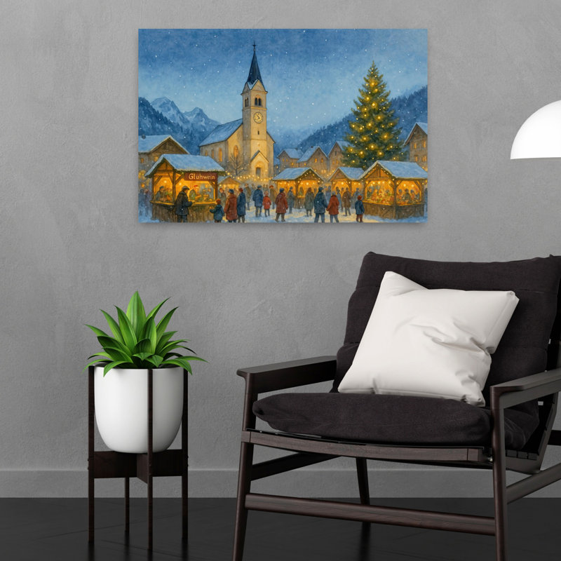 Art contemporain, paysage pacifique romantique serein, H 24 po x l 16 po