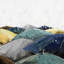 Parapluies, reproduction sur toile