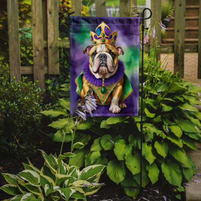 Drapeau de jardin double en polyester H 15,5 po x l 11,25 po