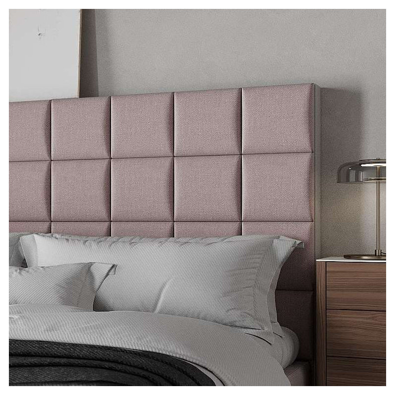 30 cm x 30 cm Wandpaneel Patriks, Pink