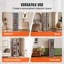 Wood 5' H Media Shelves, Media Storage Cabinet, Rotating Media Tower, Holds up to 952 CDs