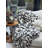 Tipton Stylish Sofa Shawl, Grey & Black, 59.1 x 39.4 inches | 100% Polyester, Non-Slip Underside | Machine Washable at 68°F | Perfect for Modern Living Rooms, Protective and Elegant Furniture Cover