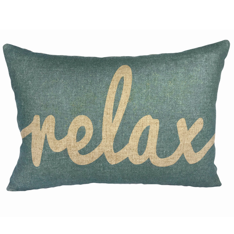  Relax Linen Lumbar Pillow