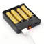 Porte-piles AA 4 x 1,5 V Fixturedisplays®, boîtier de piles avec interrupteur 18612-BOÎTIER DE PILES