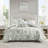 5 Pieces Comforter Set with Decorative Pillows