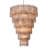 Saint Roch 35 - Light Iron Dimmable Tiered Chandelier