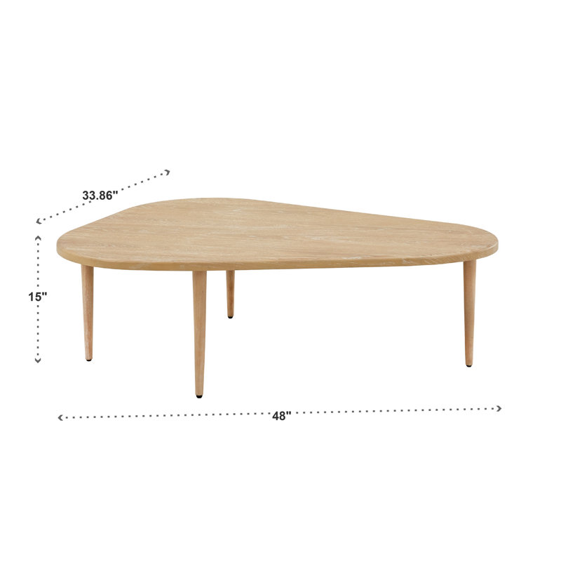 Ensemble de 2 tables gigognes Breidy, Naturel