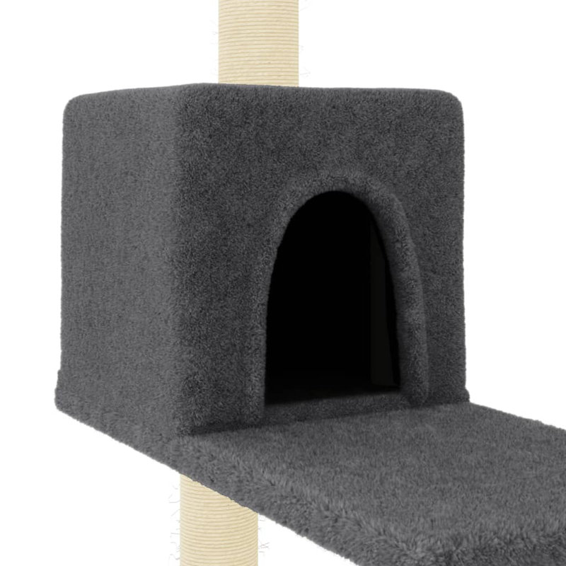 Summersville 95cm H Cat Tree, Dark Grey
