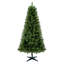 Arbre de Noël artificiel non éclairé 6 pi avec 490 pointes, branches pleines en PVC, arbre de Noël classique avec support en plastique à 4 pieds pour la décoration intérieure