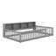 Lit au sol avec armoires de rangement et ports USB-866170901