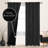 Deconovo 100 Percent Blackout with Liner Rod Pocket Curtain Panel Pair-75196917-75196902