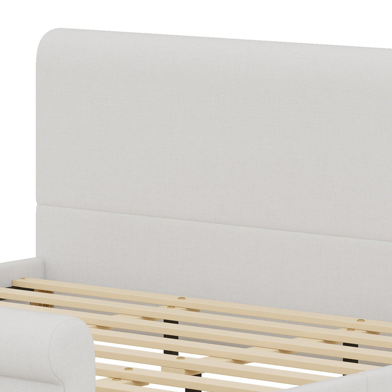 Upholstered Bed, Très grand lit