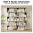 6-Tier Geometric Bookcase with Lighting-1365733968