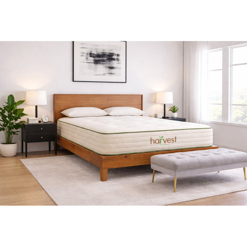 Harvest Green Queen Plush Mattress, Queen